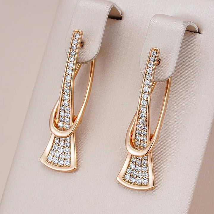 Boucles d'oreilles romantiques faites main