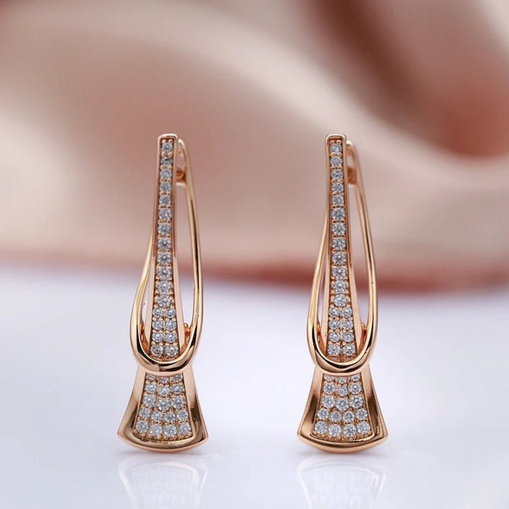 Boucles d'oreilles romantiques faites main