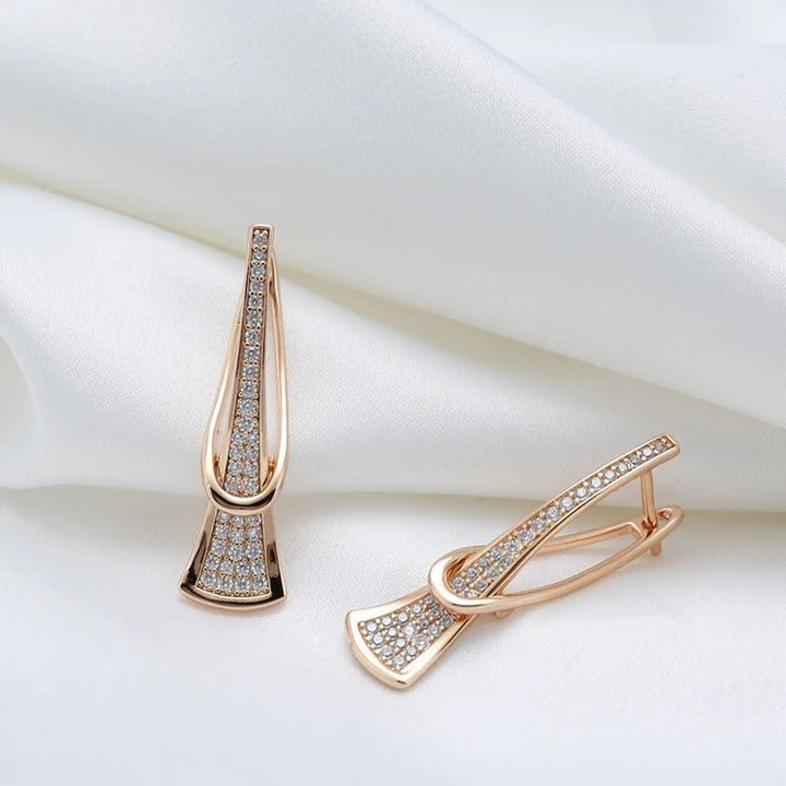 Boucles d'oreilles romantiques faites main