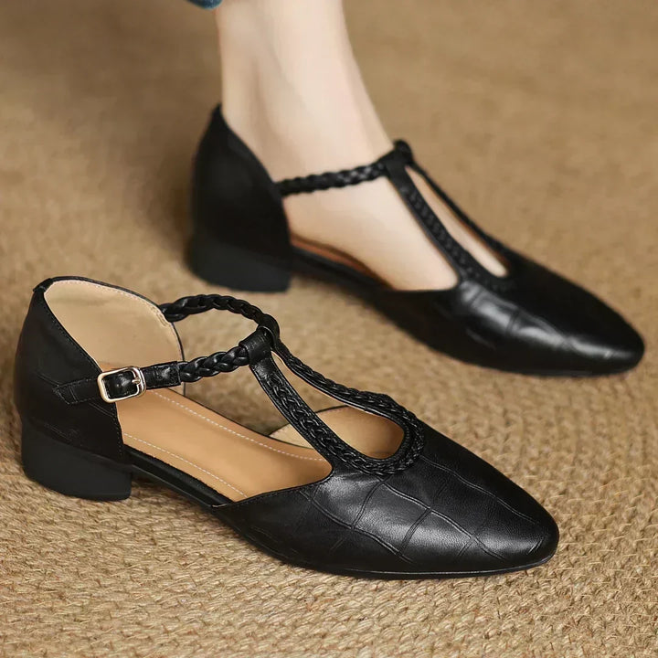 GINEVRA | CHAUSSURES CLASSIQUES EN CUIR TRESSÉ