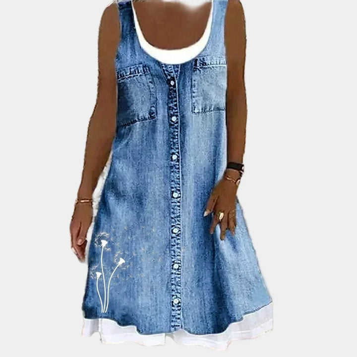 Robe en jean élégante et douce
