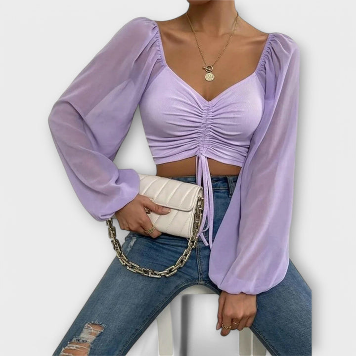 Jacqueline - Polyvalente blouse de soirée