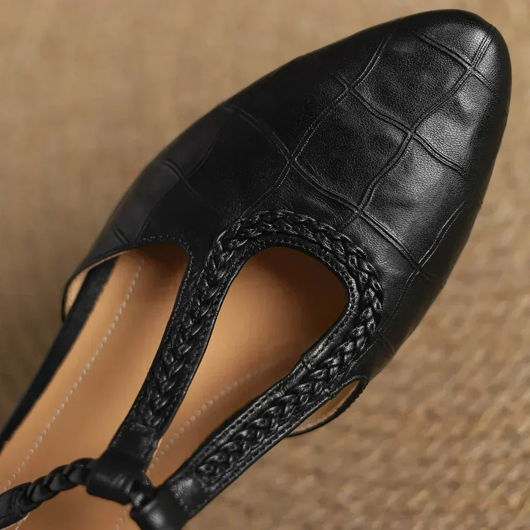 GINEVRA | CHAUSSURES CLASSIQUES EN CUIR TRESSÉ