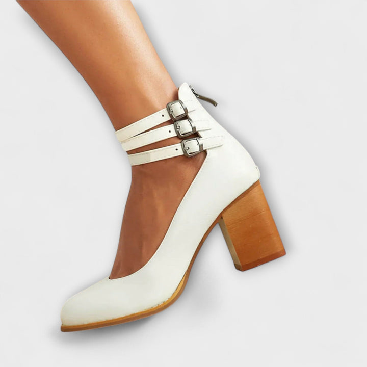 Alira – Escarpins au design à bride de cheville