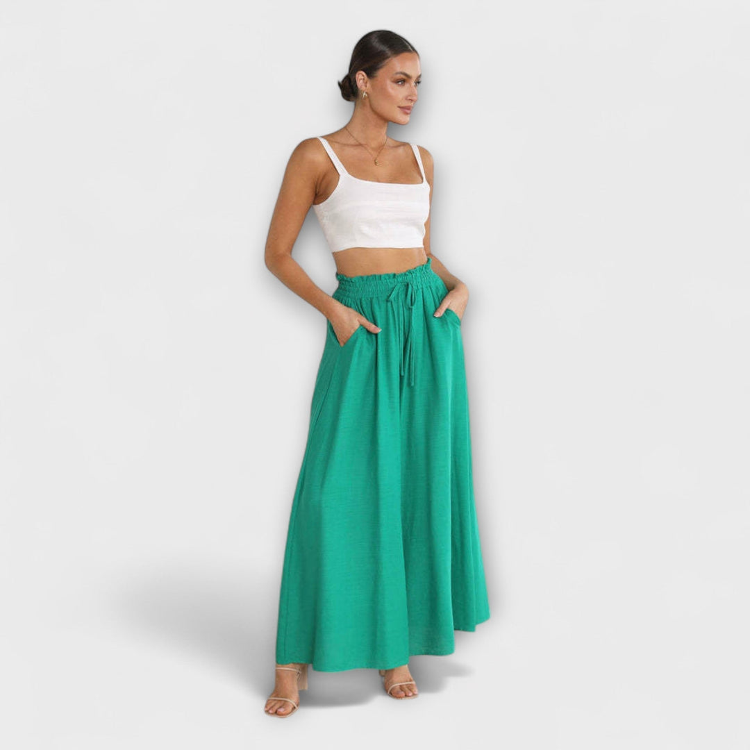 Oralith - Pantalon confortable à pinces