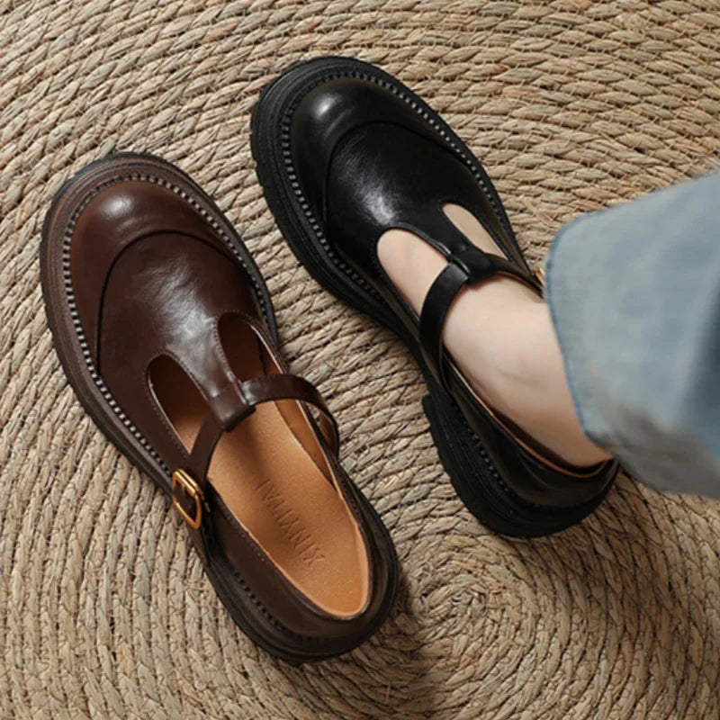 LUCIA | CHAUSSURES VINTAGE À BRIDE EN T