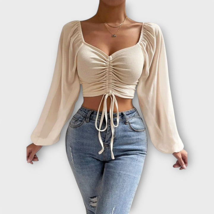 Jacqueline - Polyvalente blouse de soirée
