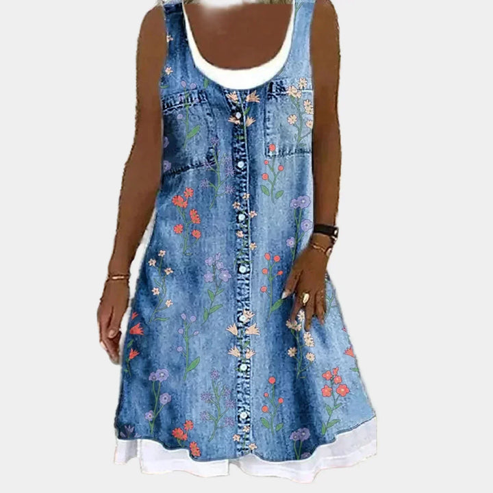 Robe en jean élégante et douce