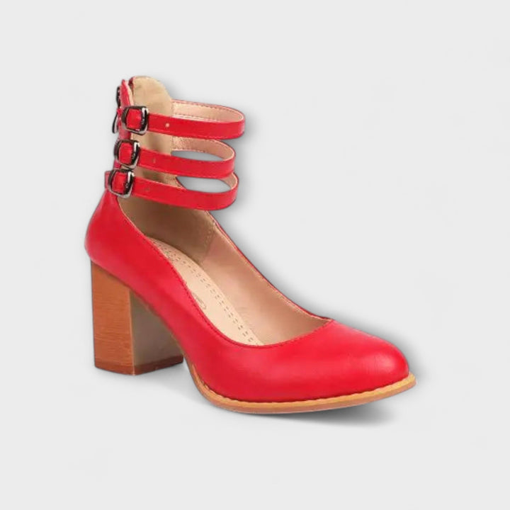 Alira – Escarpins au design à bride de cheville