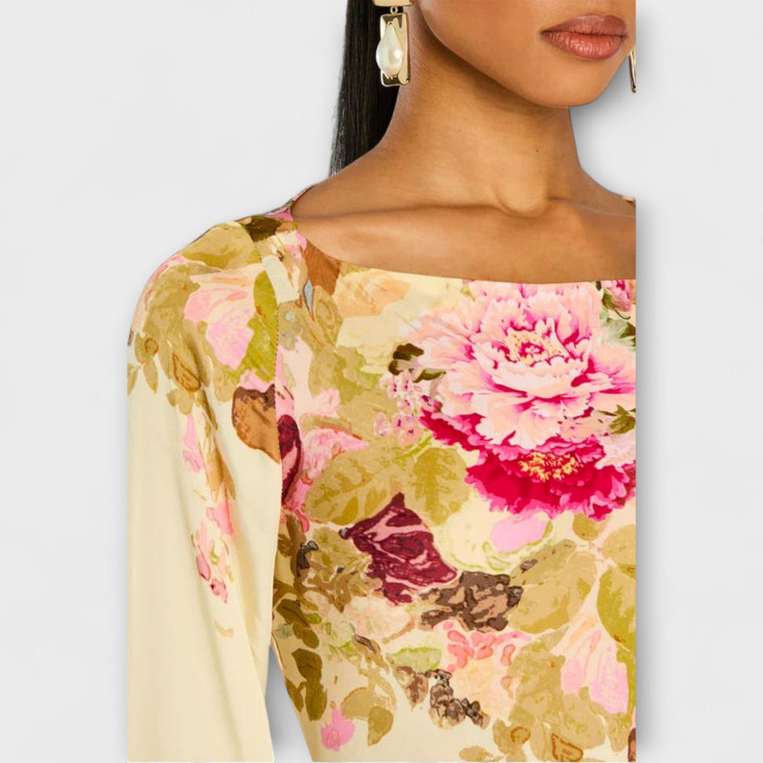 Kelly | Robe maxi pour garden-parties