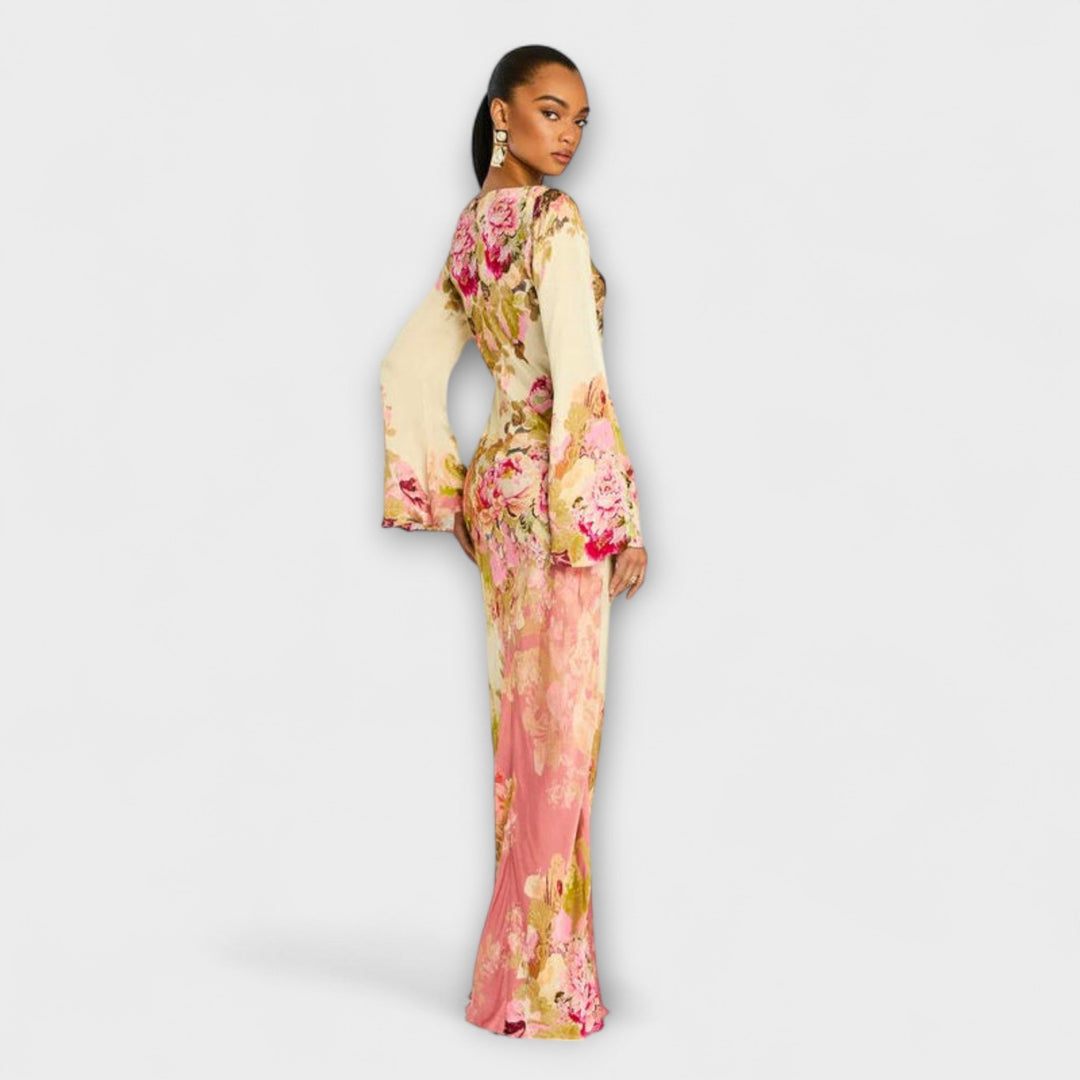 Kelly | Robe maxi pour garden-parties