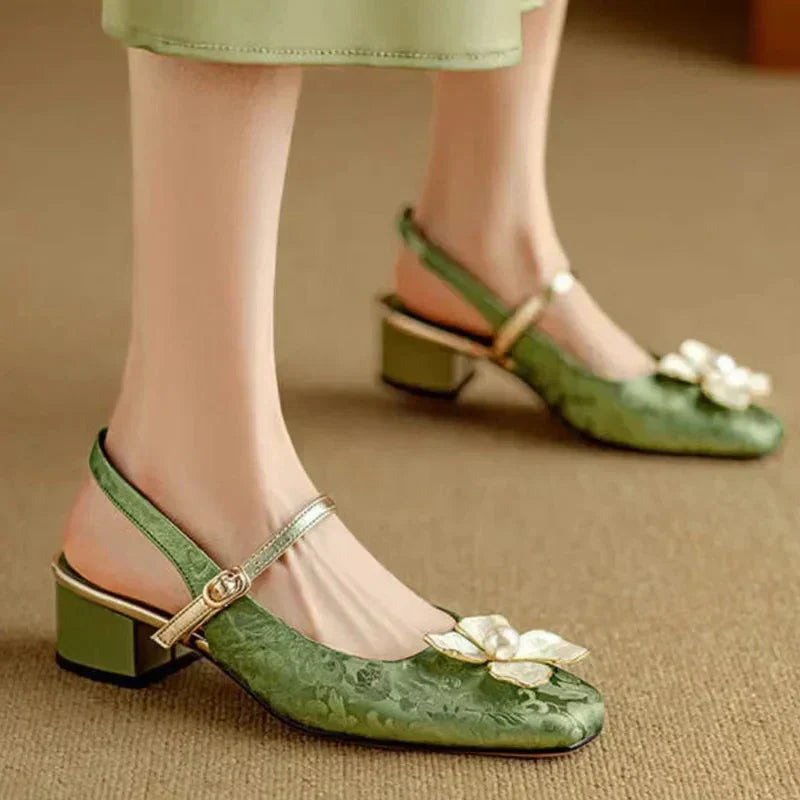 MATILDE | CHAUSSURES FLEURIES ÉLÉGANTES