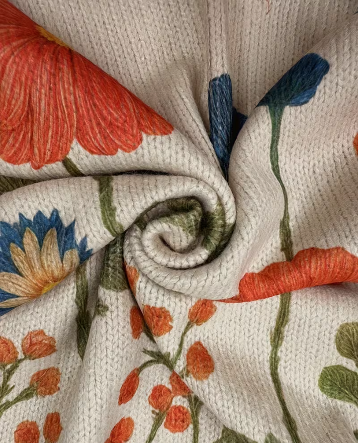 WRENNA | VESTE ZIPPÉE PRAIRIE FLEURIE