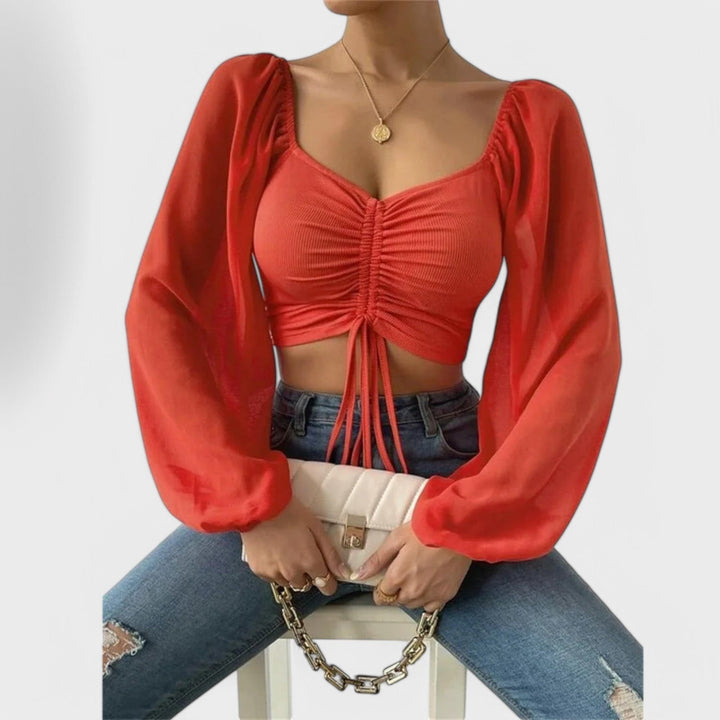Jacqueline - Polyvalente blouse de soirée