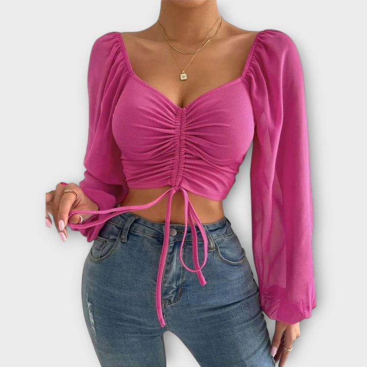 Jacqueline - Polyvalente blouse de soirée