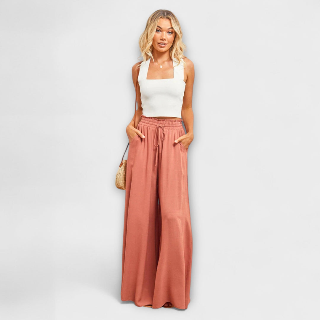Oralith - Pantalon confortable à pinces