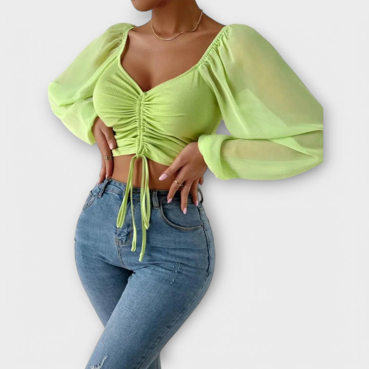 Jacqueline - Polyvalente blouse de soirée