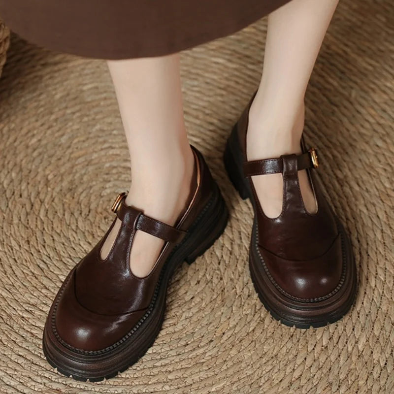 LUCIA | CHAUSSURES VINTAGE À BRIDE EN T