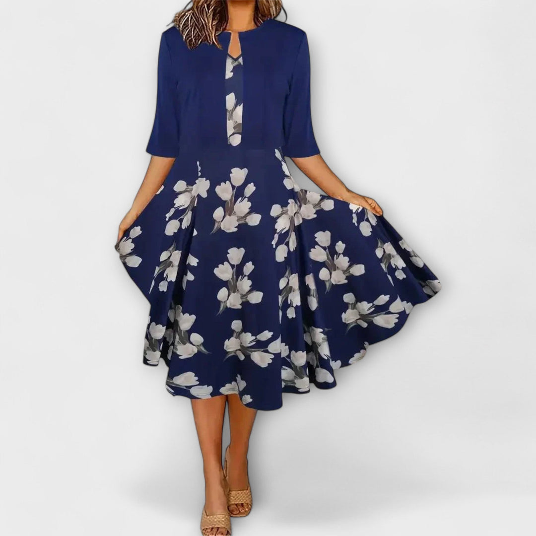 Robe midi pour femme avec blazer