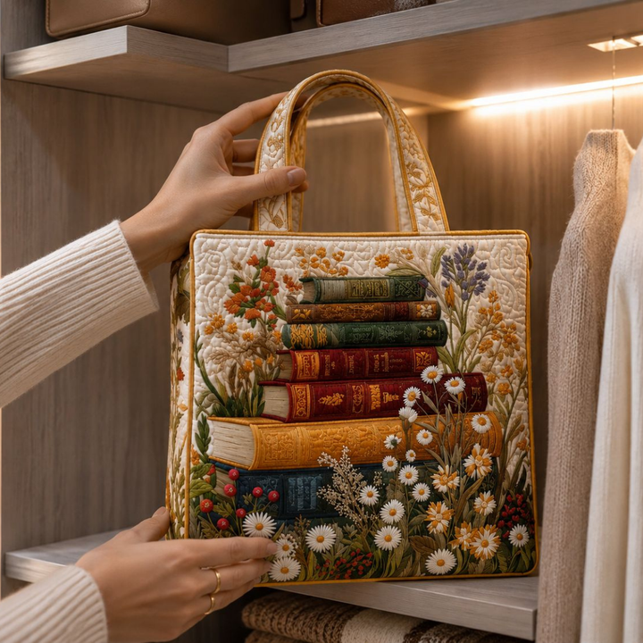 SAC MATELASSÉ | MOTIF FLORAL