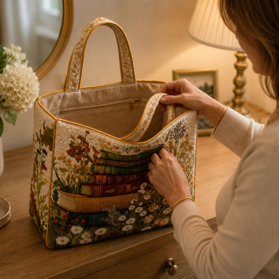 SAC MATELASSÉ | MOTIF FLORAL