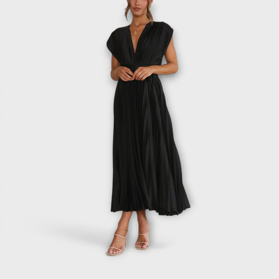 Maria | Robe plissée stylée