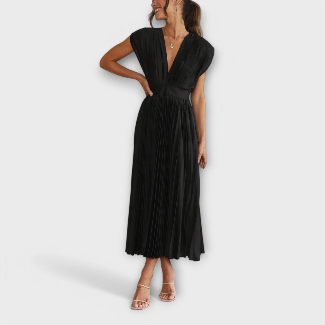 Maria | Robe plissée stylée