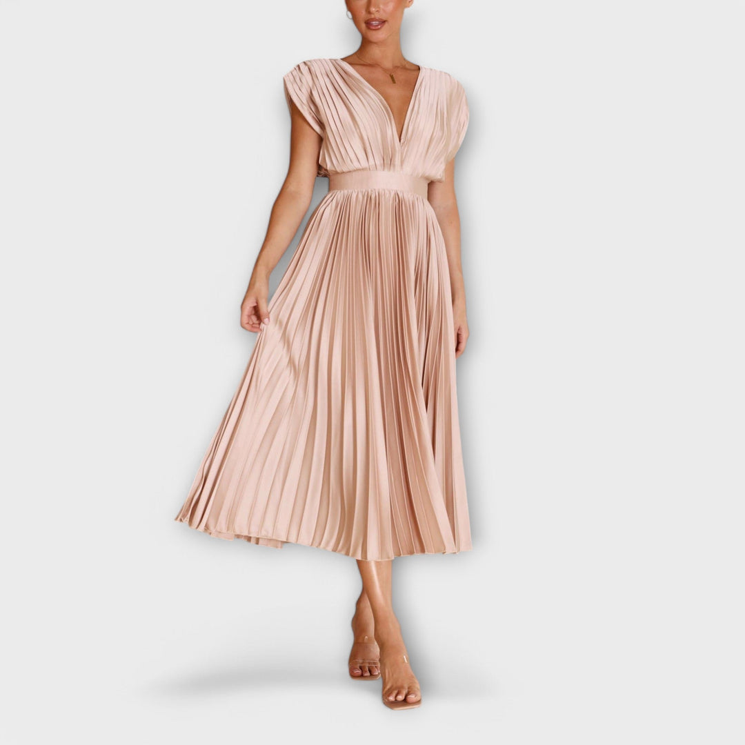 Maria | Robe plissée stylée