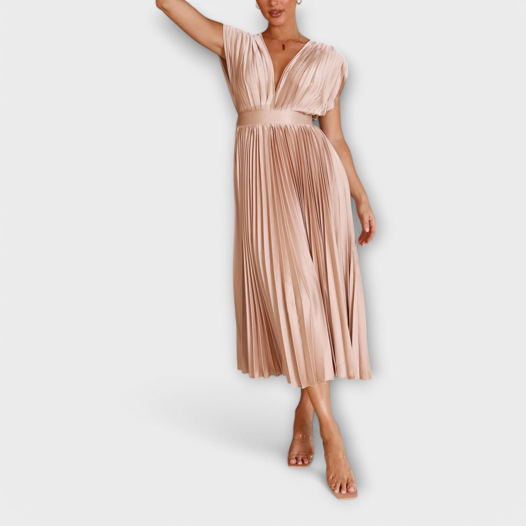 Maria | Robe plissée stylée