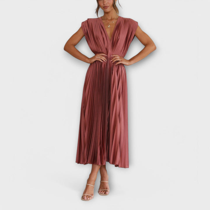 Maria | Robe plissée stylée