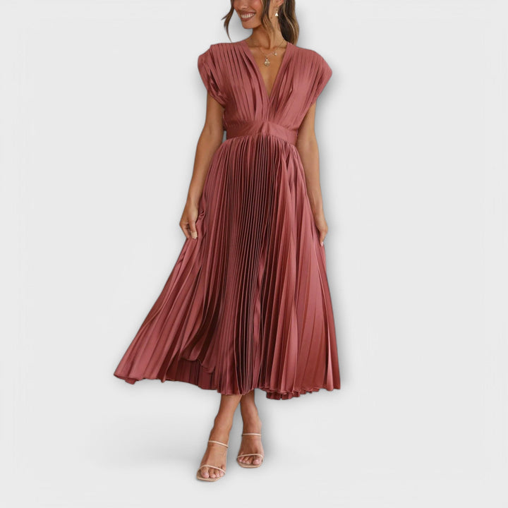 Maria | Robe plissée stylée