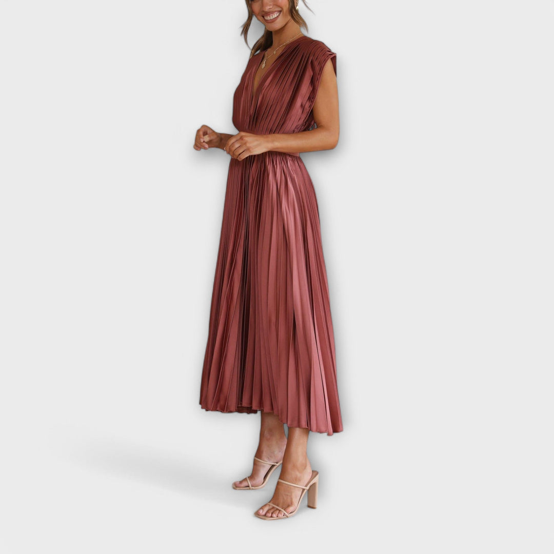 Maria | Robe plissée stylée