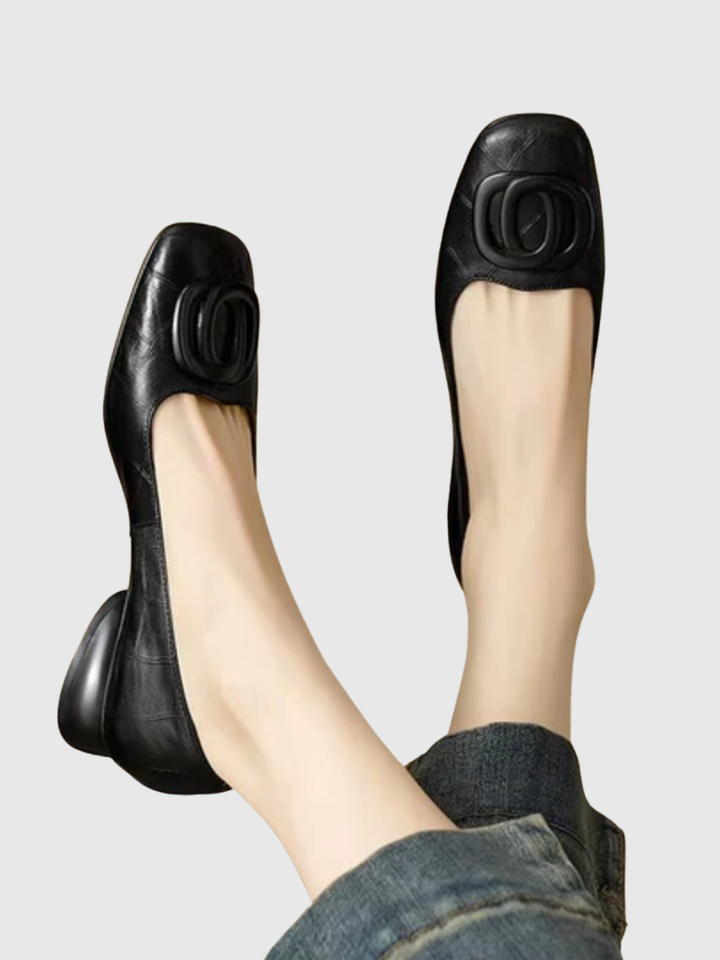 OPIUM | BALLERINES EN CUIR