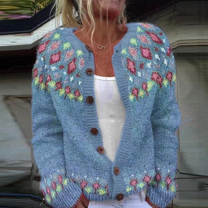 QUINNIE | CARDIGAN VINTAGE ISLANDAIS