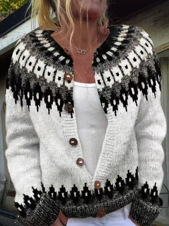 ALEXA | CARDIGAN VINTAGE ISLANDAIS