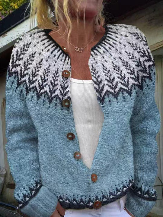 CLARA | CARDIGAN VINTAGE ISLANDAIS