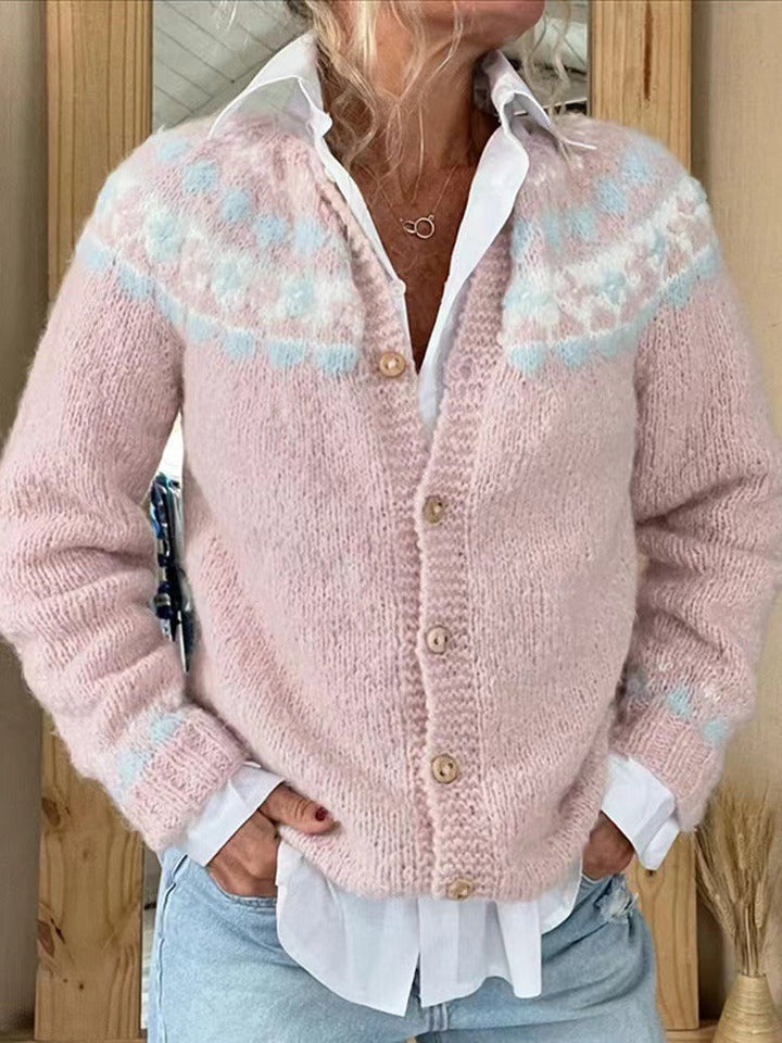 SARAH | CARDIGAN VINTAGE ISLANDAIS