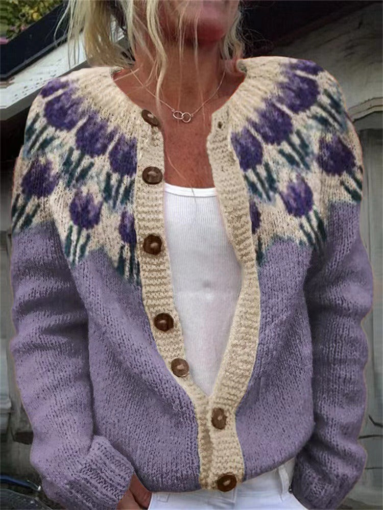 JOSEPHINE | CARDIGAN VINTAGE ISLANDAIS