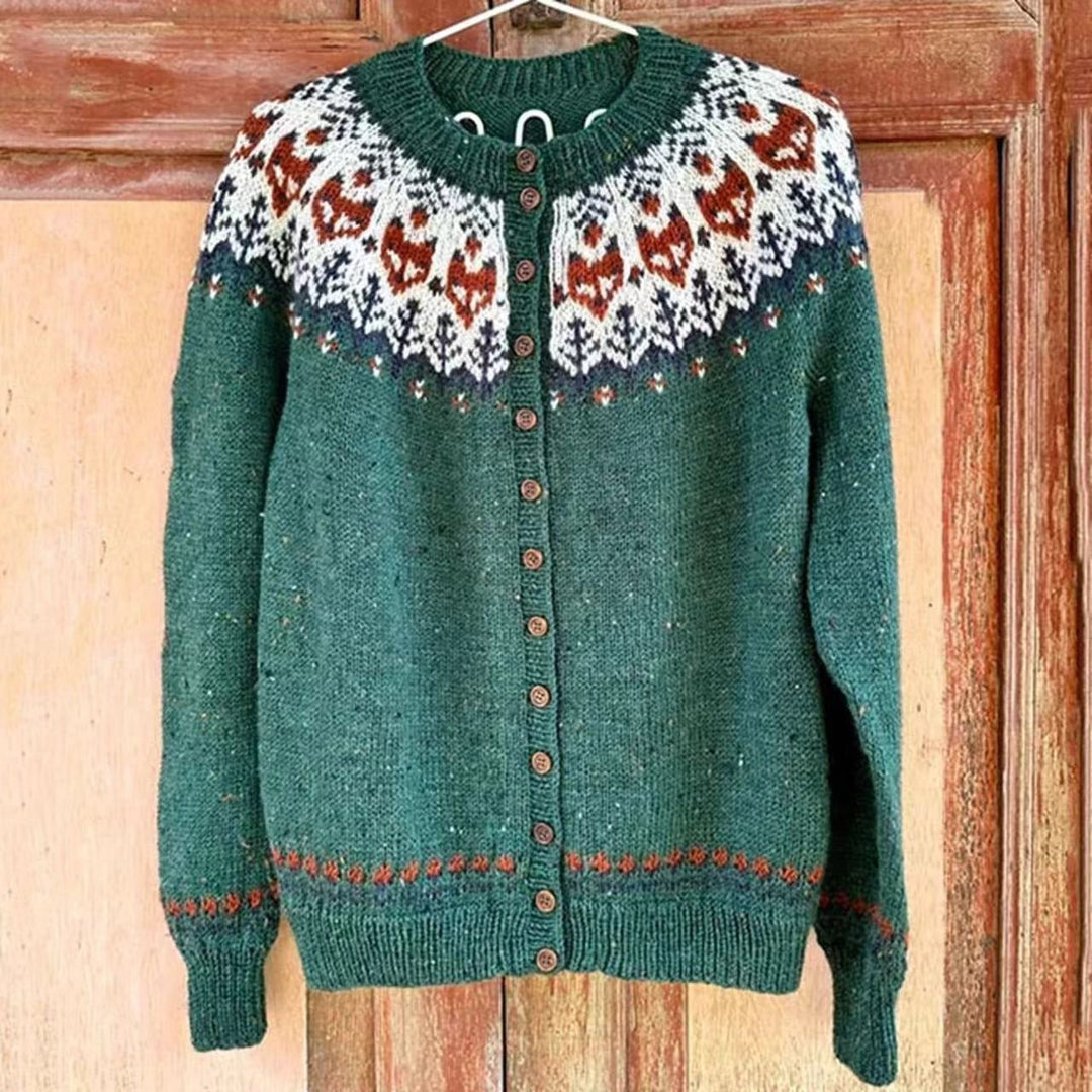 CAROLINA | CARDIGAN VINTAGE ISLANDAIS