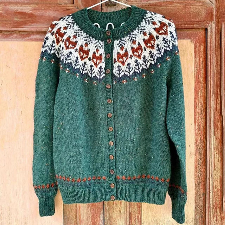 CAROLINA | CARDIGAN VINTAGE ISLANDAIS