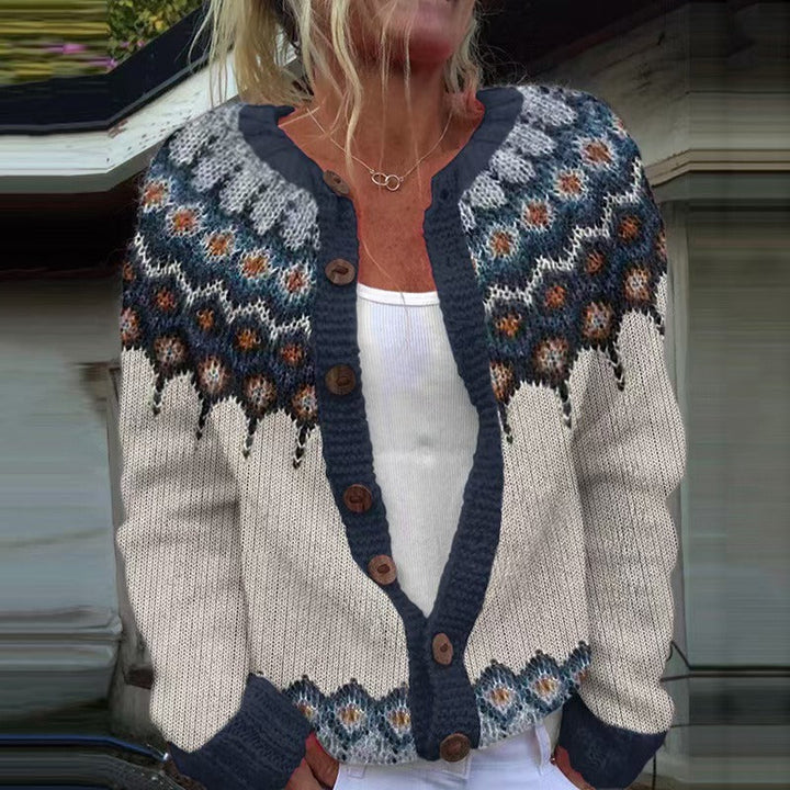 KYLIE | CARDIGAN VINTAGE ISLANDAIS