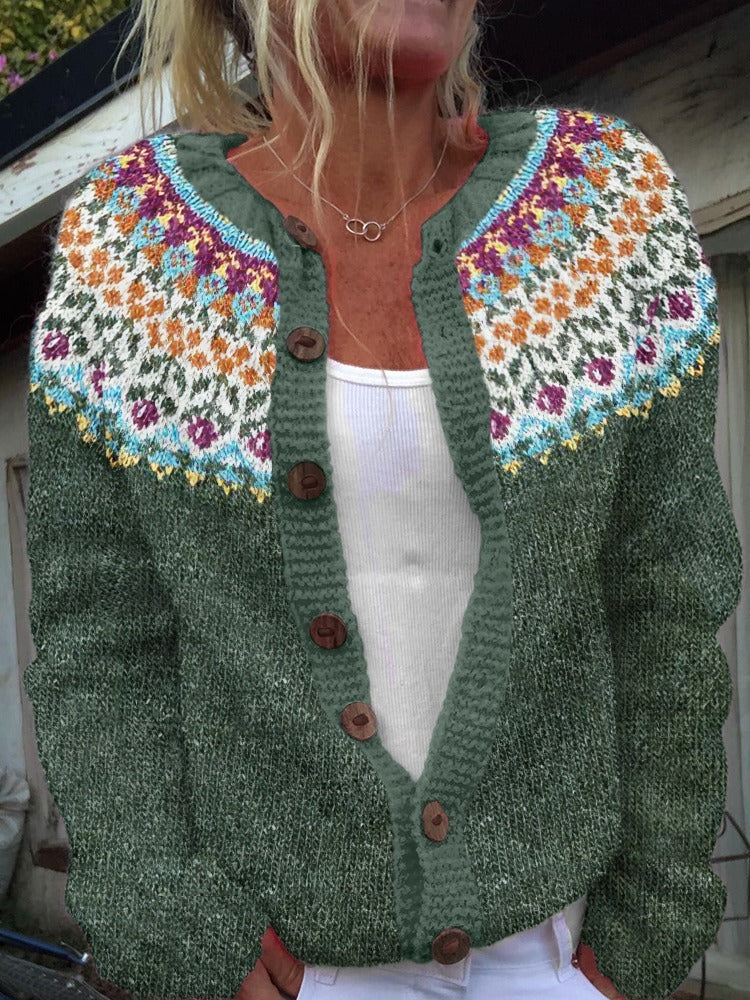 ALICE | CARDIGAN VINTAGE ISLANDAIS