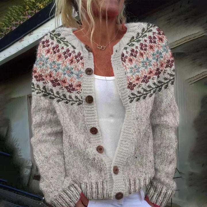 MADELYNE | CARDIGAN VINTAGE ISLANDAIS