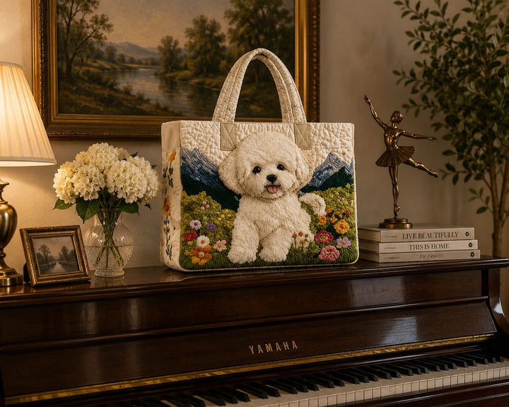 SAC MATELASSÉ | CHIEN ENCHANTÉ