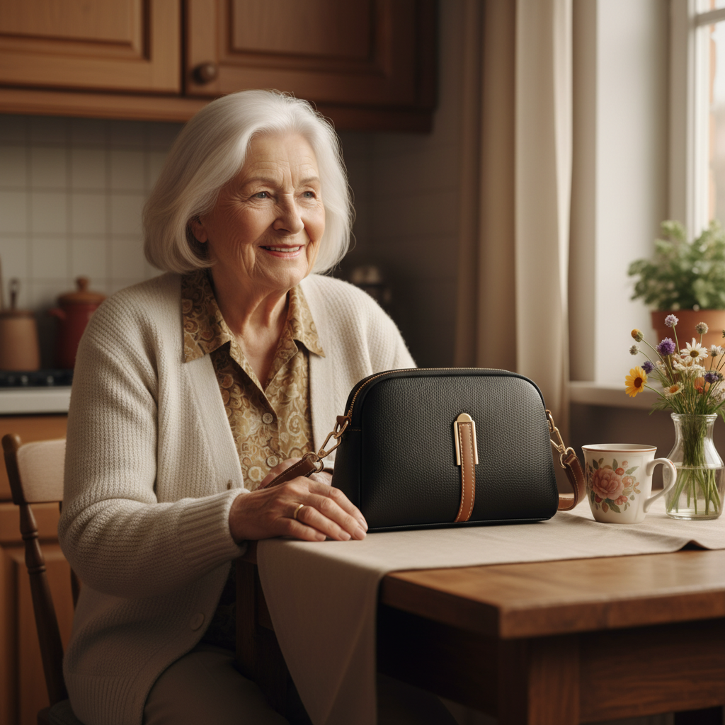 Mila - Sac à bandoulière en cuir