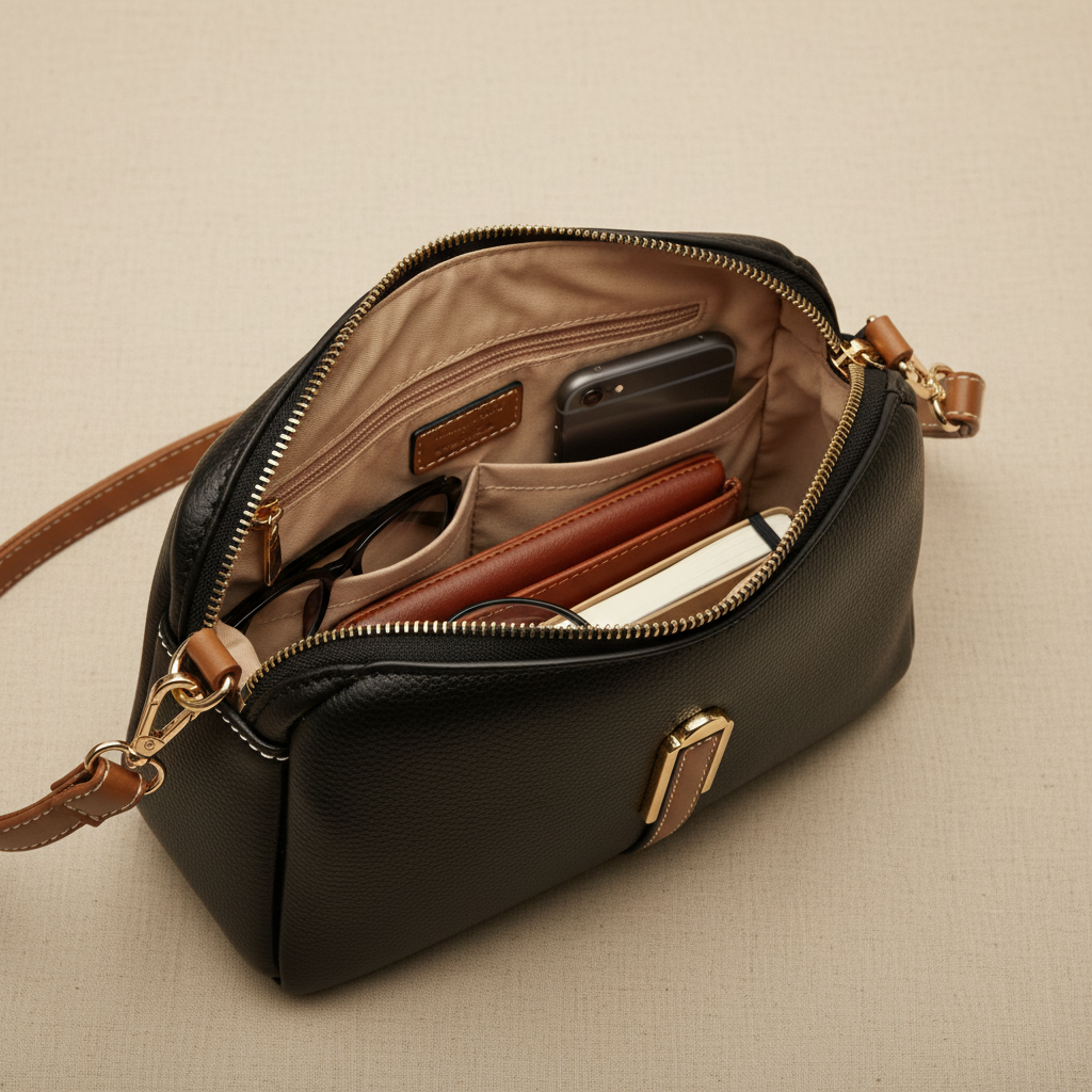 Mila - Sac à bandoulière en cuir