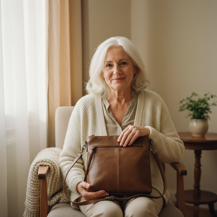 Lena - Sac à bandoulière rétro