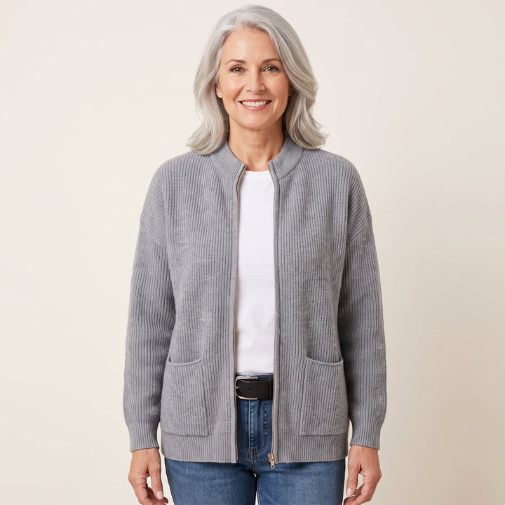 CLARISSE | CARDIGAN TRICOTÉ INTEMPOREL