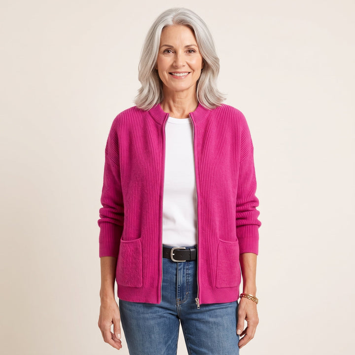ALIANNA | CARDIGAN TRICOTÉ INTEMPOREL