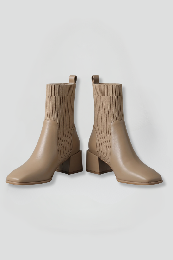 Wendy | Bottines à design de talon bloc pour l’automne